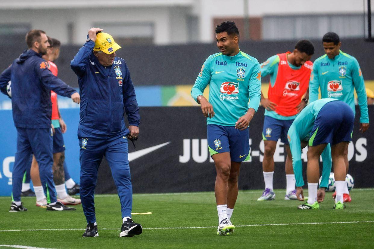 没有内马尔！巴西队最新大名单确定18席，安切洛蒂力争世界杯